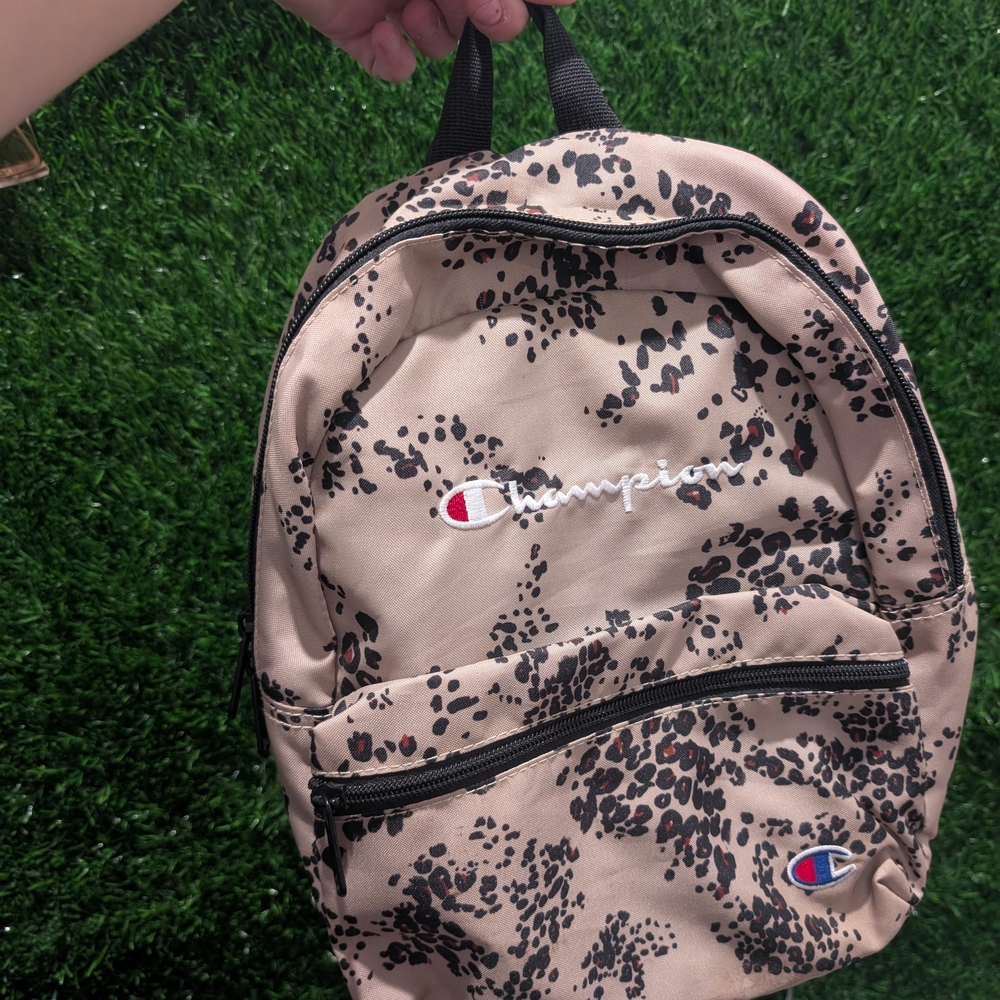 Champion Leopard Print Backpack